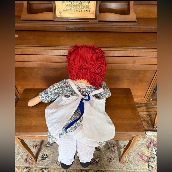 Rare Vintage 1960's The Original Knickerbocker 32" Raggedy Ann Doll - Picture 11 of 11
